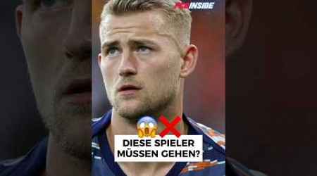 Diese Spieler dürfen den FC Bayern verlassen! #fcbayern #transfer #bayern