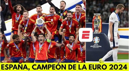 España MANDA en la EURO 2024. Ganó 2-1 a INGLATERRA y levanta su 4to título de EUROCOPA | Exclusivos