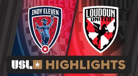 7.13.2024 | Indy Eleven vs. Loudoun United FC - Game Highlights