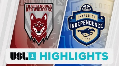 7.16.2024 | Chattanooga Red Wolves SC vs. Charlotte Independence - Game Highlights