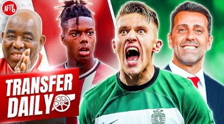 Arsenal Now Willing To Meet Gyokeres Release Clause &amp; Nico Williams Talks! | Transfer Daily