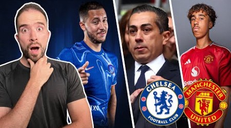 Eden Hazard BACK At Chelsea! | Eghbali Wants SAUDI Sponsor? | Leny Yoro To Man United DONE DEAL!