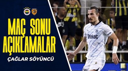 Oyuncumuz Çağlar Söyüncü&#39;nün Maç Sonu Açıklamaları | Fenerbahçe 5-1 Hull City