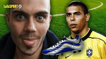 Max From The Wanted Reveals He Spent £2K On Ronaldo&#39;s Boots From 1998... In The Wrong Size! 