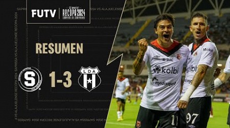 Resumen: Saprissa 1-3 Alajuelense / Recopa 2024