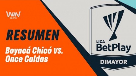 Boyacá Chicó vs. Once Caldas (resumen y goles) | Liga BetPlay Dimayor 2024- 2 | Fecha 1