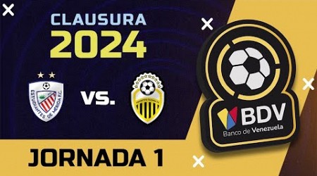 Estudiantes vs. Táchira - Torneo Clausura 2024 - Jornada 1