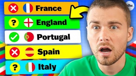 Reacting To My HORRIBLE Euro 2024 Predictions.