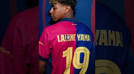 BARCELONA GAVE LAMINE YAMAL THE NUMBER 19 AFTER REAL MADRID SIGNED MBAPPE 