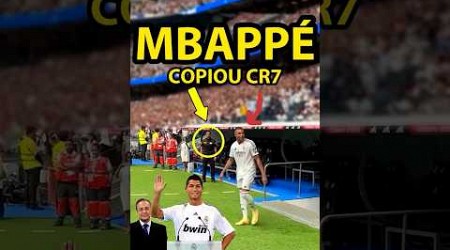 MBAPPÉ chegou no REAL foi COPIAR o CR7 e se deu mal ?!! Kkkkkk #futebol #shorts