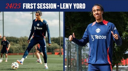 Leny Yoro&#39;s First Session 