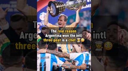 A CHEF made Argentina win the COPA AMERICA 