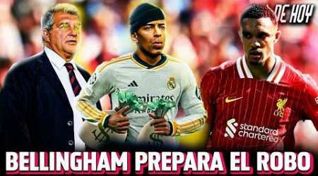 BELLINGHAM quiere &#39;ROBAR&#39; jugador del LIVERPOOL | BARCA busca DINERO para Nico Williams | #goldehoy