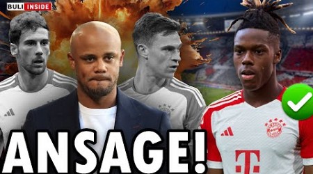 KOMPANY-ANSAGE an GORETZKA &amp; KIMMICH! BAYERN vor Nico WILLIAMS-TRANSFER?!