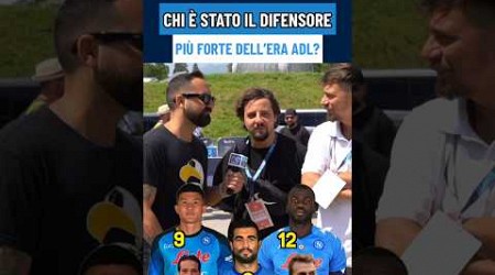 Chi è il DIFENSORE più forte nella storia del #Napoli di De Laurentiis? ⚽