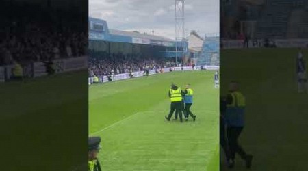 Pitch Invader at Gillingham.