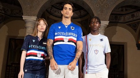 Sampdoria Heritage | Kits 2O24/25 by Macron