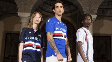 Sampdoria Heritage | Macron new 2024/25 Game Kits UNVEILED