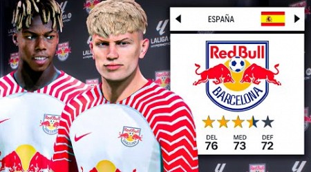 FUNDÉ el RED BULL BARCELONA (Modo Carrera) FC 2024