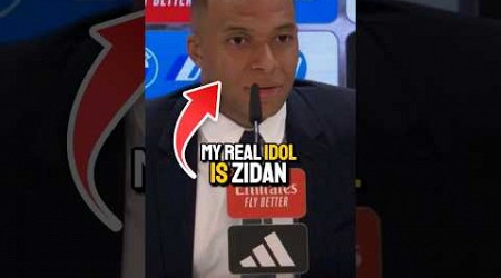 Why Mbappe see Zidan as his godfather?