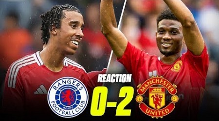 Rangers vs Manchester United 0-2 - All Goals &amp; Extended Highlights | Club Friendly 2024