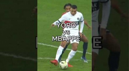 Leny Yoro POCKETING Kylian Mbappe