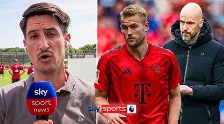 &quot;The deal is on hold!&quot; | Matthijs de Ligt to Manchester United transfer update 