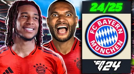 RECONSTRUYO al BAYERN MUNICH con KOMPANY en FC 24