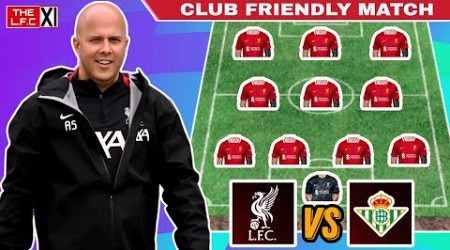 Nuńez Out❗ Liverpool VS Betis | Liverpool Predicted Lineup v Betis ✅ USA Tour ~ Club Friendly Match