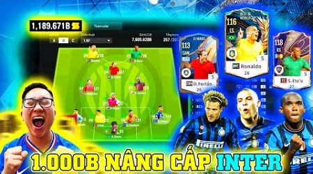 Chỉ Cầm 1000 Tỷ ILF Nâng Cấp Siêu Đội Hình INTER MILAN Mạnh Nhất FC ONLINE: RÔ BÉO, FORLAN &amp; Ô TÔ