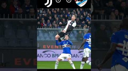 Cristiano Ronaldo Insane 2.56M Header ! | SAMPDORIA 