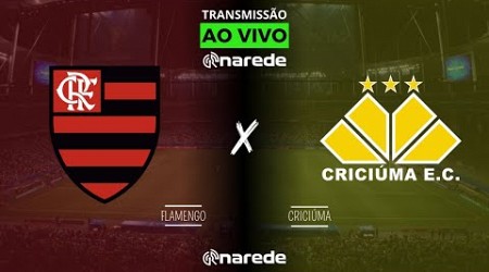 FLAMENGO X CRICIÚMA AO VIVO - TRANSMISSÃO AO VIVO BRASILEIRÃO 2024