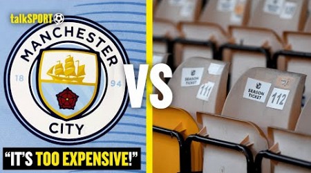 Man City Fan Jackie FRUSTRATED With RISING Season Ticket PRICES In The Premier League! 