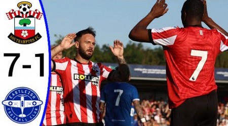 Southampton vs Eastleigh (7-1) All Goals and Extended Highlights