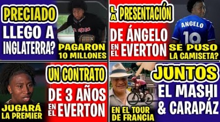 LLEGÓ A INGLATERRA? LA PRESENTACIÓN DE ÁNGELO PRECIADO EN EL EVERTON UNA VENTA HISTÓRICA 10 MILLONES