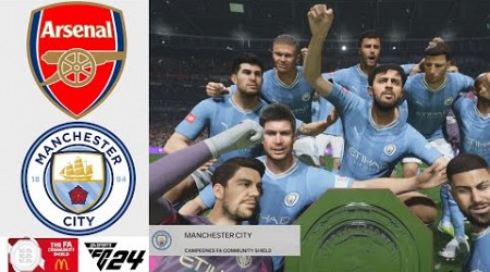 ARSENAL - MANCHESTER CITY | FINAL THE FA COMMUNITY SHIELD 2023 | EA SPORTS FC™ 24