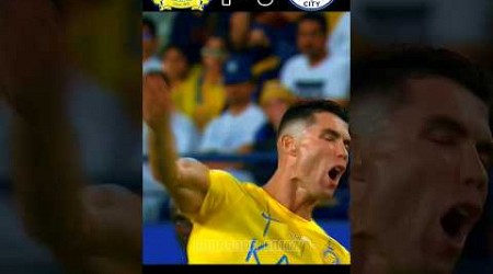 Al Nassr VS Manchester City Imaginary Match Ronaldo Hattricks #ronaldo vs #haaland