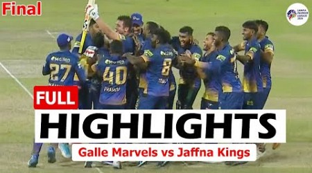 Full Highlights | Jaffna Kings Vs Galle Marvels Lanka Premier League T20 2024 | JFS VS GAM