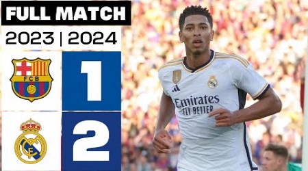 FC Barcelona 1 - 2 Real Madrid | PARTIDO COMPLETO | LALIGA EA SPORTS 2023/24