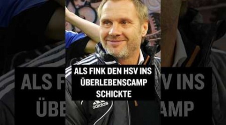 Wisst ihr noch, als Fink beim HSV „7 vs. Wild“ machte, bevor es das überhaupt gab? #shorts