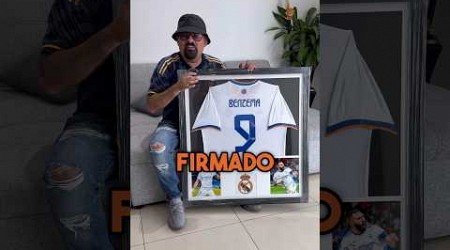 ¡¡ME LLEGÓ UN JERSEY FIRMADO POR BENZEMA!! 