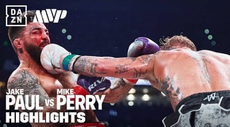 FIGHT HIGHLIGHTS | JAKE PAUL VS MIKE PERRY