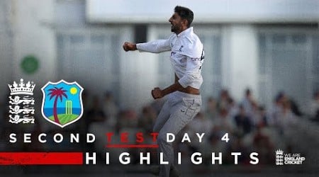 Bashir 5-fer Seals England Victory! | Highlights - England v West Indies Day 4 | Rothesay Test 2024