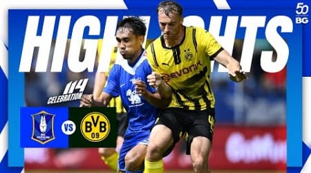 HIGHLIGHTS : BG PATHUM UNITED 4 - 0 BORUSSIA DORTMUND | 114 Celebration of BG Pathum United x BVB