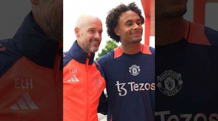 When Erik ten Hag Met Joshua Zirkzee 