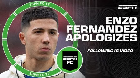 Enzo Fernandez apologizes for Instagram video during Argentina&#39;s Copa America celebrations | ESPN FC