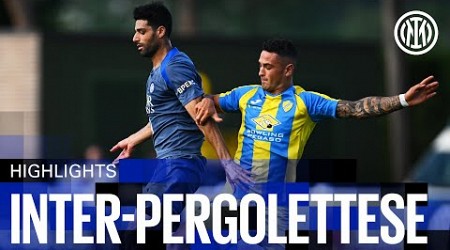 TAREMI ANCORA IN GOL | INTER 2-1 PERGOLETTESE | HIGHLIGHTS | AMICHEVOLE 2024/25 ⚽⚫