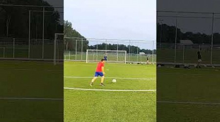 Two-touch finish #shorts #foryou #satisfying #training #trend #skill #training #practice #viralvideo