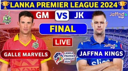 Jaffna Kings vs Galle Marvels, Final | GM vs JK Final Live Score &amp; Commentary Lanka Premier League