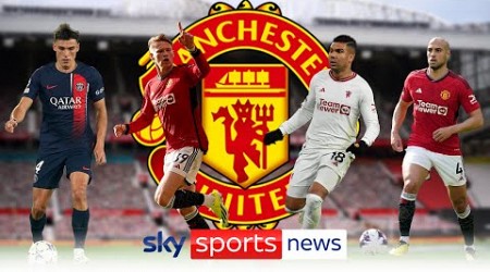 Ugarte &amp; Amrabat in? | Casemiro &amp; McTominay out? | Dharmesh on Manchester United transfer latest